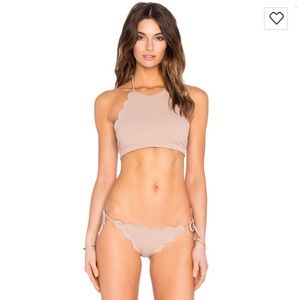 Marysia Swim Mott Scalloped Bikini in sand medium